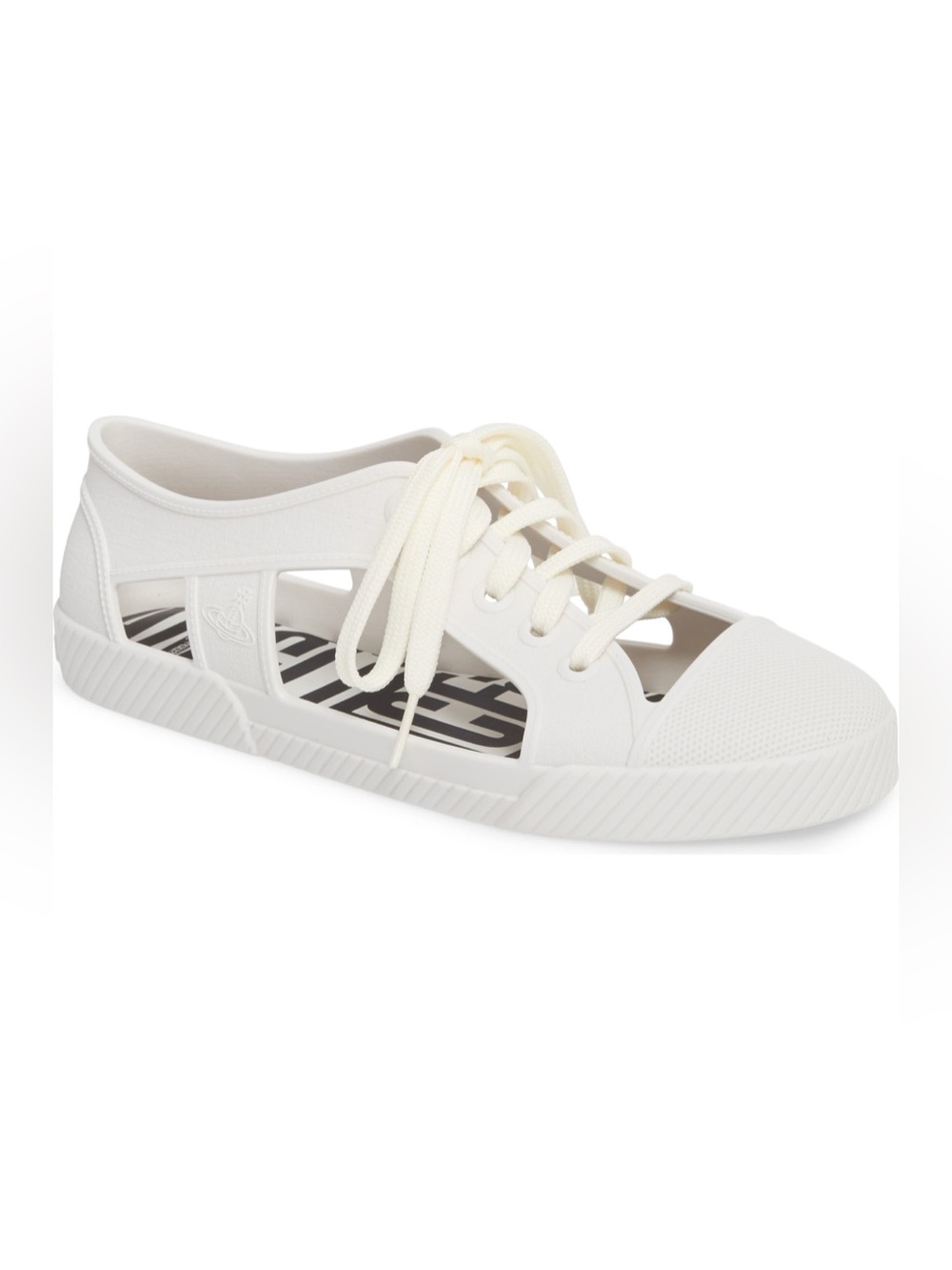 Vivienne Westwood x Melissa Brighton Cut-Out Sneaker White Women’s Size 6